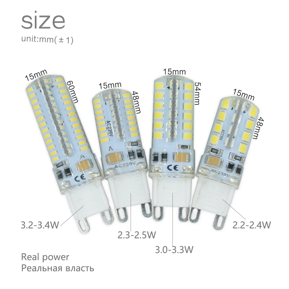 Светодиодная лампа LKLTFX 220 В перем. Тока 3 Вт 2 1 12 G4 SMD3014 2835 24 48 64|light lamp|g4 led bulbled bulb |