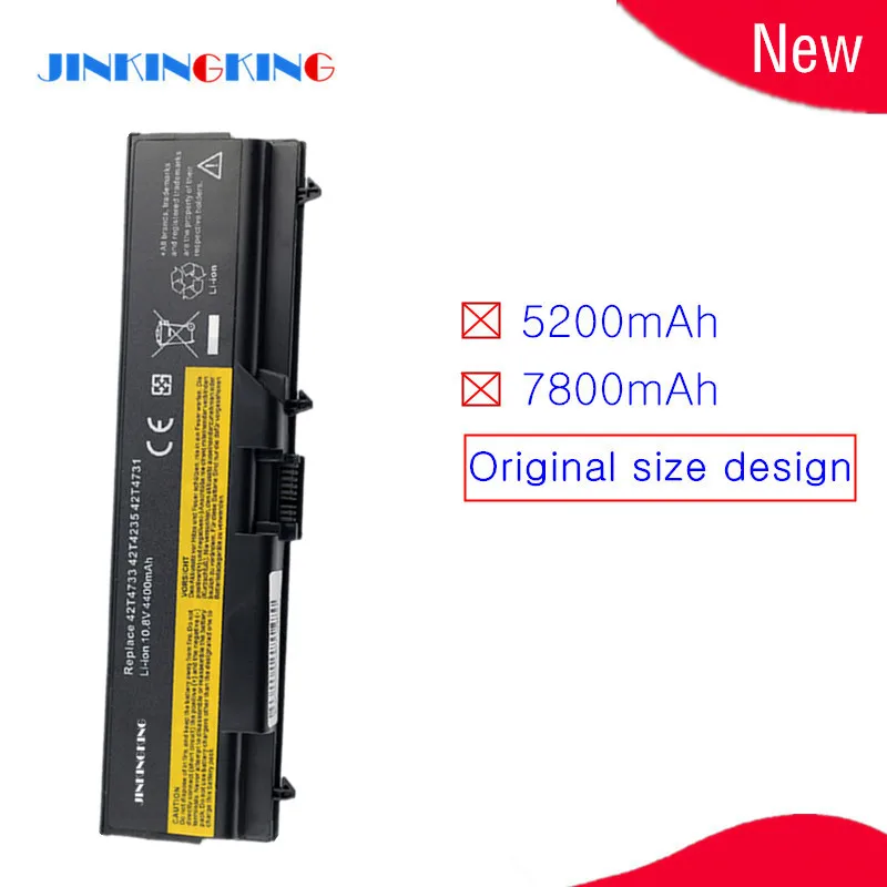 

New T520 Battery for Lenovo ThinkPad Edge L410 T420 T410 L420 T510 E40 E50 L512 L412 L421 L510 L520 SL410 SL510 W510 W520