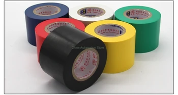 

Electrical tape insulation adhesive tape PVC electrical tape 5 cm wide 18 Meters long 6 color optional