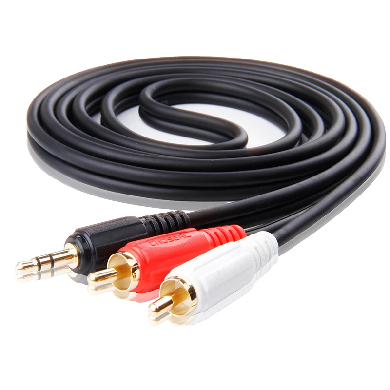 Buy 1pcs Choseal Q 304 AV cable 3.5mm headphone jack