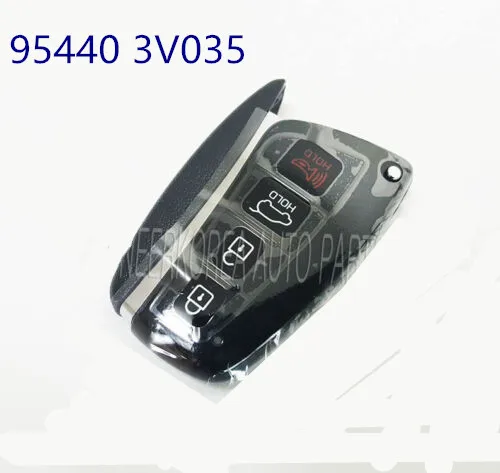 Складной ключ дистанционного управления для hyundai Grandeur Azera 2015-2016 954403V035 95440 3V035 |