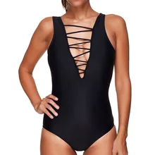 Mesh Swimsuit Solid One Piece Swimwear Women Plus Size Bathing Suit Black One-Piece Suit Push Up XXL Mayo Female Beachwear