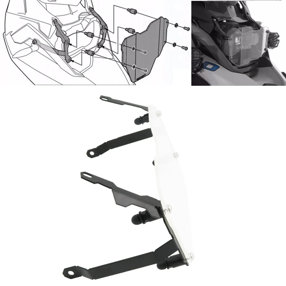 

For BMW R1200GS Headlight Protector Guard Lense Cover for BMW R 1200 GS Adventure 2013 2014 2015 2016 Headlight Guard