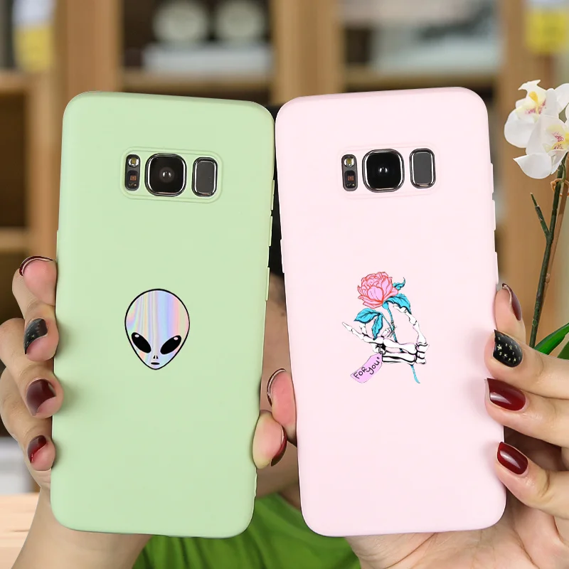 

Matte Silicone FOR Funda Samsung A50 Case FOR Samsung Galaxy A20 A10 A30 A40 A70 A6 2018 Plus A5 2017 A8 A3 2016 A7 2018 Cover