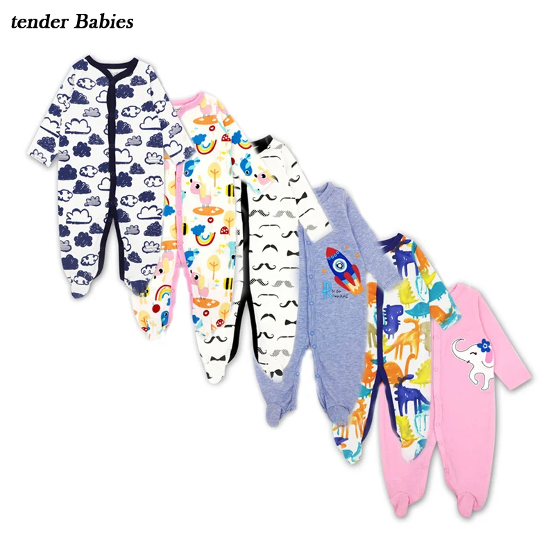 

3Pcs Newborn Baby Girl Romper Winter Baby Boy Jumpsuit Clothes 100% Cotton Underwear Rompers Clothing Baby Rompers Warm Costume