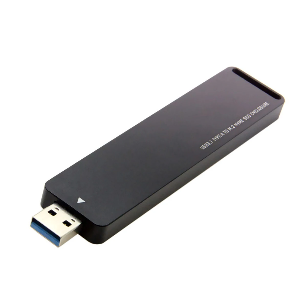 Чехол для SSD NVME-USB адаптер 10 Гбит/с Usb 3,1 Gen 2 M.2 PCIE SSD To type-A карта не требуется кабель USB To M2 Solid State Drive Key M