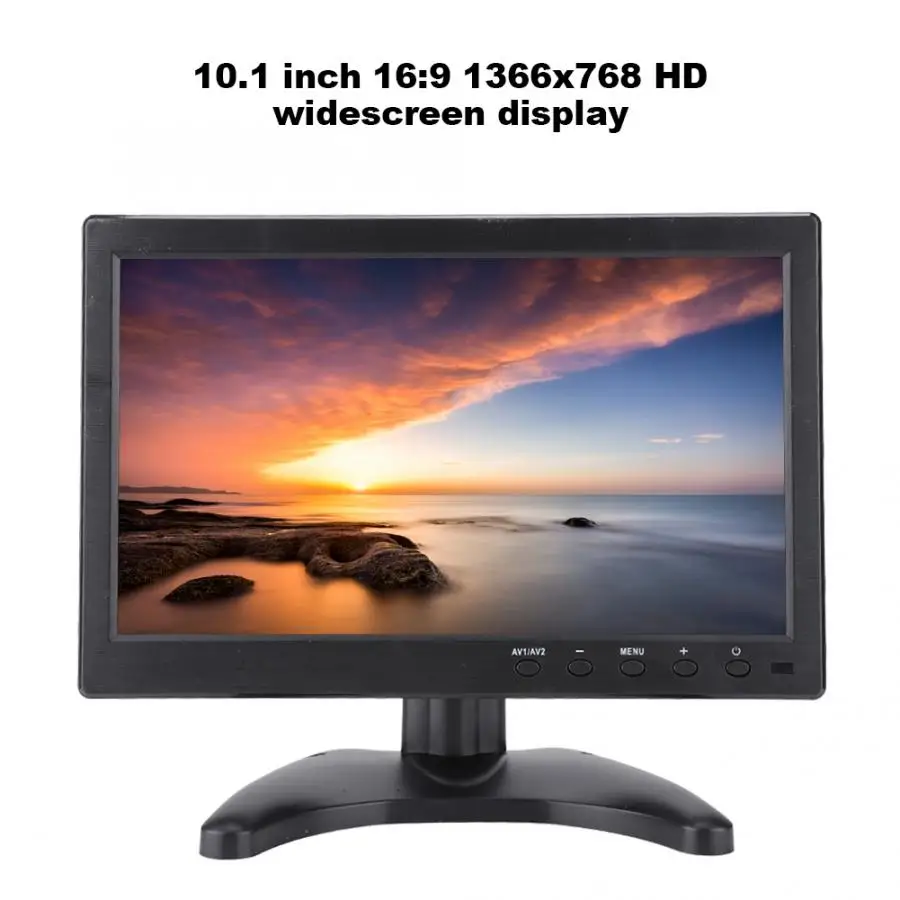 Портативный Экран 10 1 дюйма 1366x768 16:9 HDMI дисплей монитора для PS4 Xbox Raspberry Pi|Мониторы| |