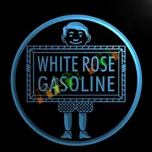 LG128-белый розовый светодиодный неоновый свет знак повесить Знак Домашний Декор ремесла