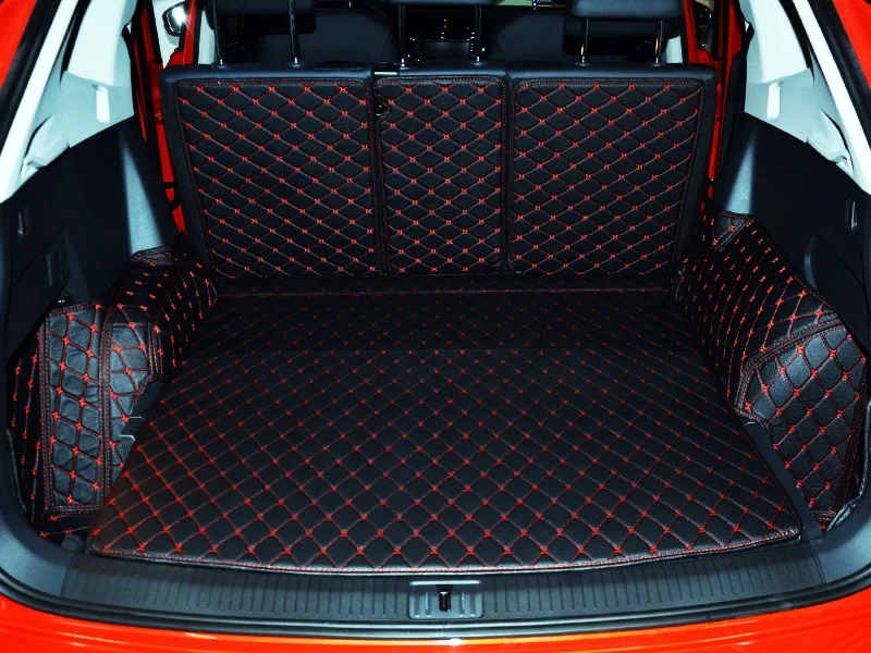 High quality! Special trunk mats for Volkswagen Tiguan Allspace 5 seats