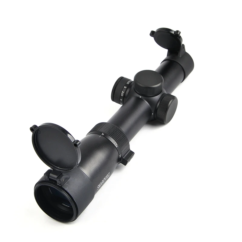 Bestsight Swarovskl 1-6x24IR Z3 привлекающий внимание тактический прицел короткие Снайпер область для страйкбола