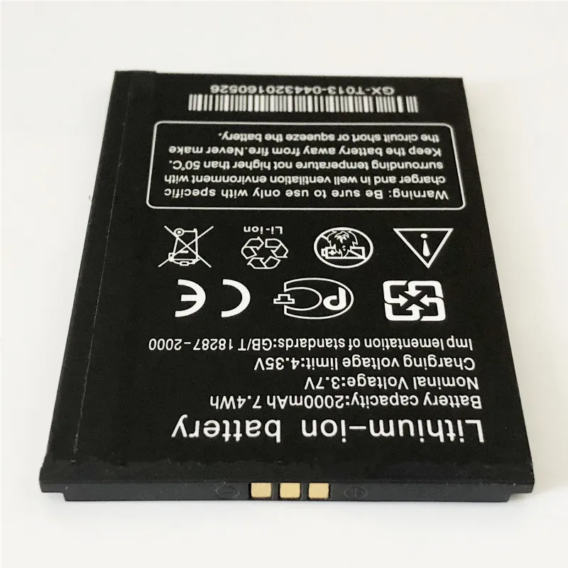 3 7 V 2000mAh для DEXP Ixion MS 5 &quotаккумулятор Batterie Bateria Batteria batterij Batteri|Аккумуляторы