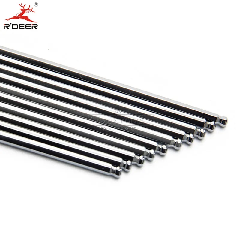 T-Handle Ball Ended Hex Key Set Long Reach Allen Key Hex Key 2.5mm-14mm Tool New
