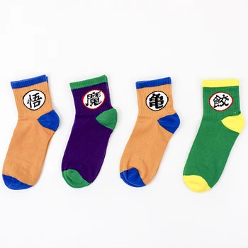 

20190108 Dragon Ball Majin Buu Master Roshi Men's Fashion Socks Casual Super Saiyan Design Anime Hip Hop idea Socks Cotton