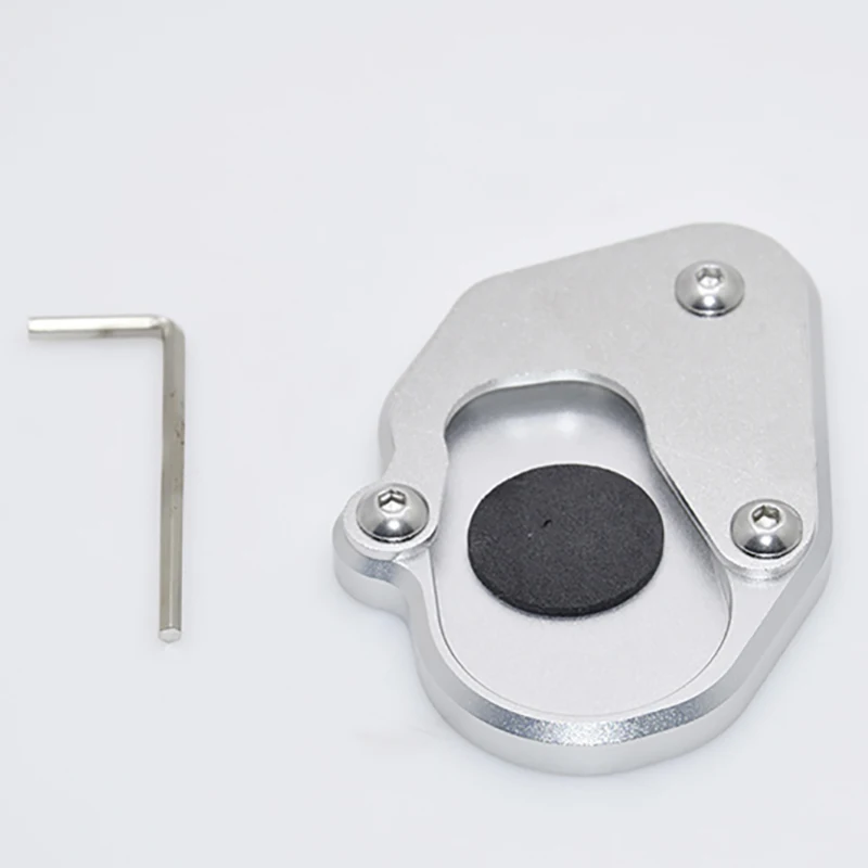 F750GS F850GS F750 GS F 850 GS Side Stand Foot Kickstand Support Plate Extension Enlargement Pad for BMW 2018 2019 F750GS F850GS (3)