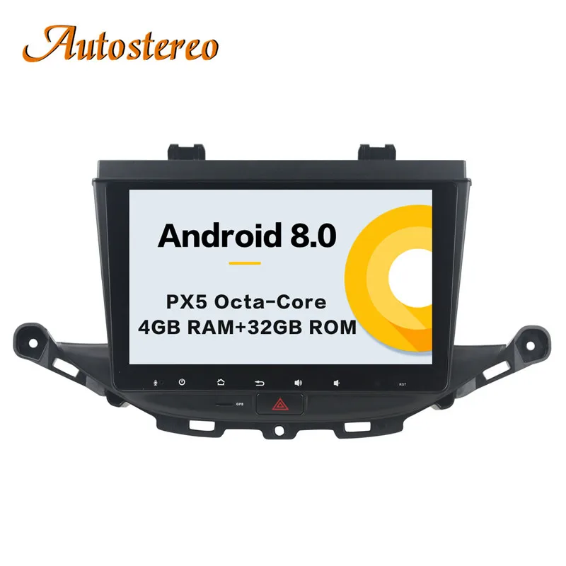 Perfect Autostereo Android 9 Car no DVD Player GPS navigation For Opel ASTRA K 2016 2017 headunit multimedia player radio tape recorder 7