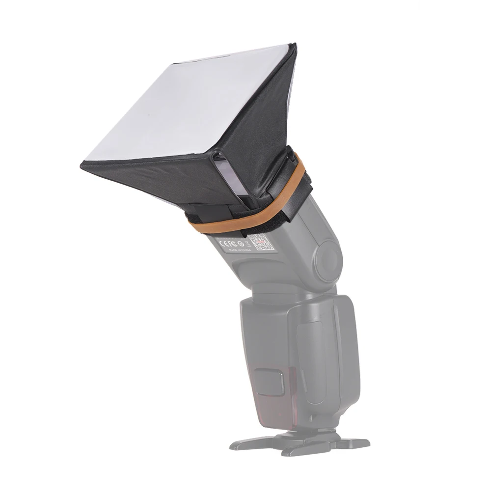

Andoer Portable Photography Softbox Flash Diffuser Mini Photo Soft Light for EOS Nikon Olympus Pentax Sony Sigma DSLR Speedlite