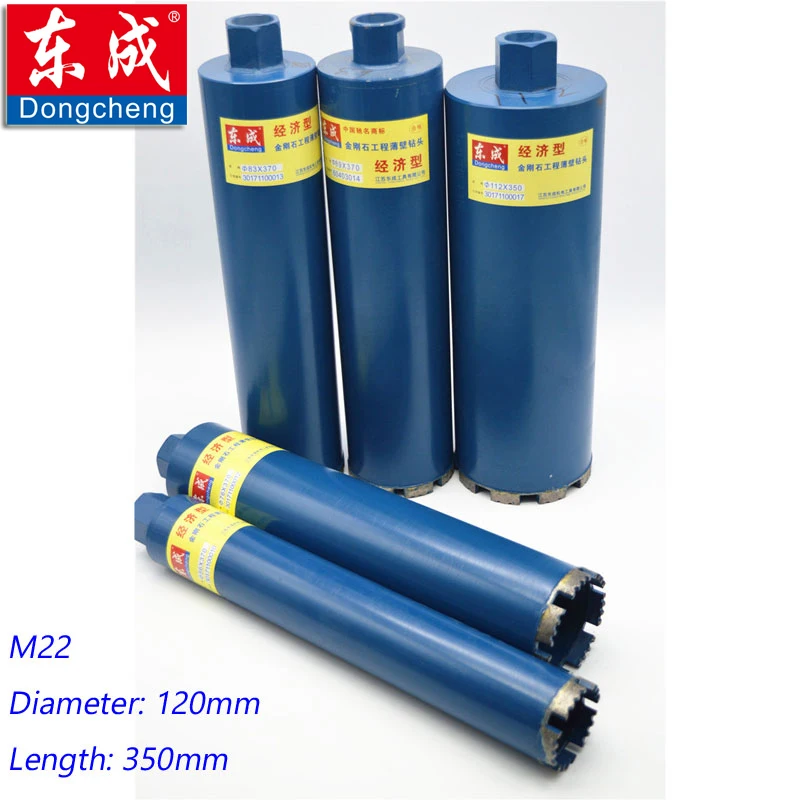 

Diameter 102 112 120 127 132mm Diamond Engineering Drill Bit 120*350mm Diamond Core Bit 127*350mm Wall Hole Drill Bit 132*350mm