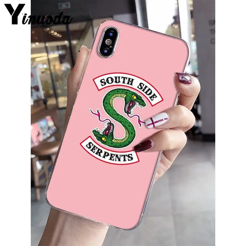 Yinuoda Riverdale South Side Serpents DIY Painted Beautiful Phone Case for Apple iPhone 8 7 6 6S Plus X XS MAX 5 5S SE XR Cover Yinuoda Riverdale South Side Serpents DIY Painted Beautiful Phone Case for Apple iPhone 8 7 6 6S Plus X XS MAX 5 5S SE XR Cover