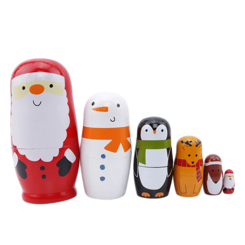 christmas nesting dolls