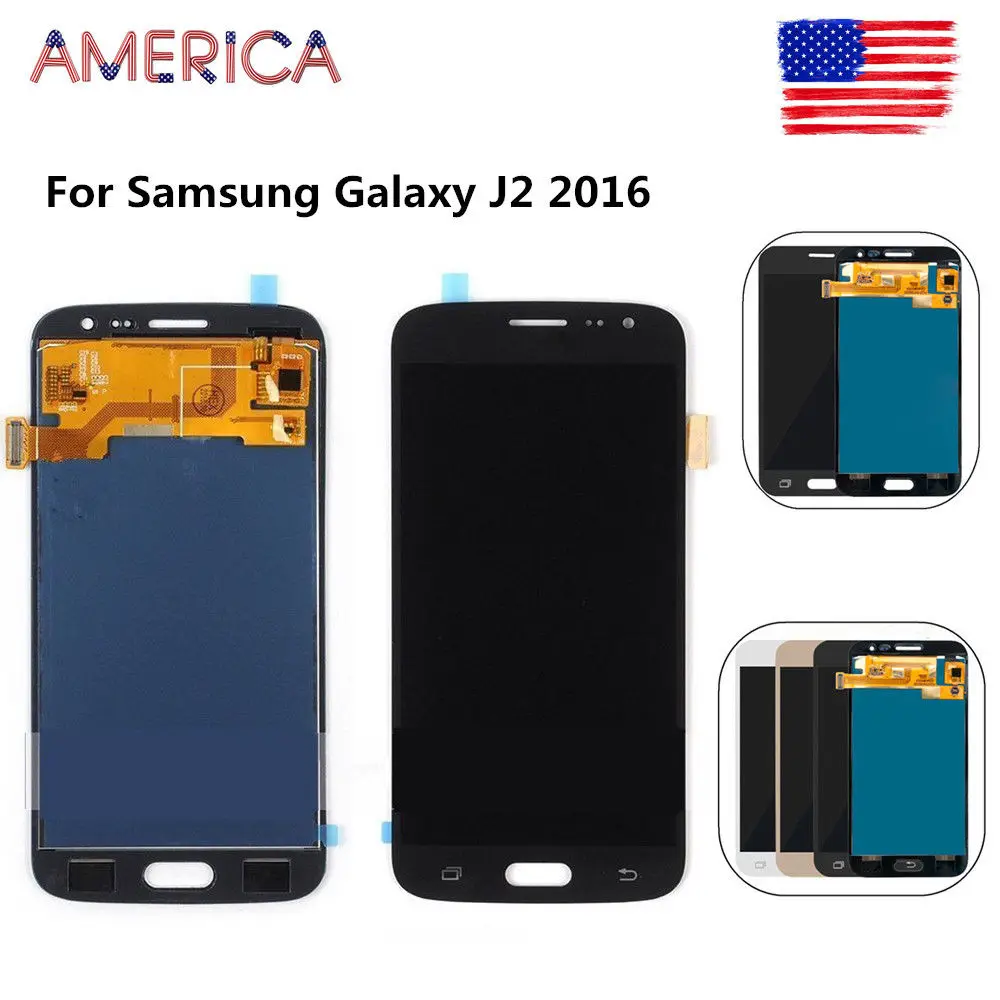 Sinbeda 100% Тесты ЖК-дисплей Экран для samsung Galaxy J2 2016 J210 J210F J210Y J210M Дисплей Сенсорный