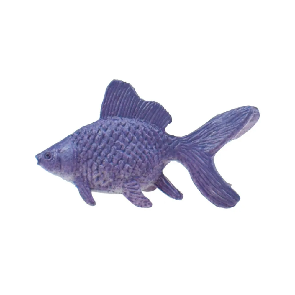 12 шт. качественные новые виниловые пластиковые золотые рыбки вечерние украшения