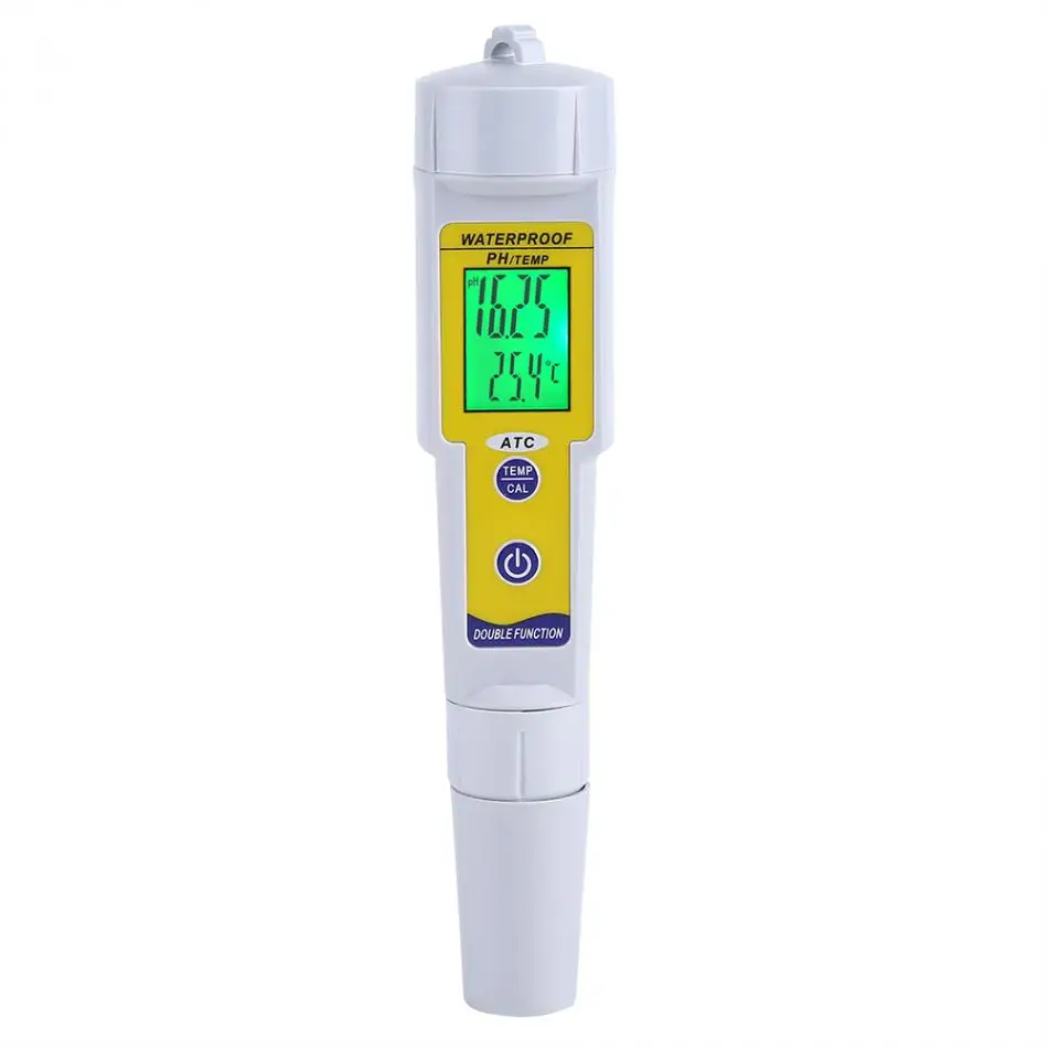 2 в 1 мульти-параметры воды тестер качества воды pH монитор ручка Тип pH EC TEMP метр Acidometer напиток Анализатор воды