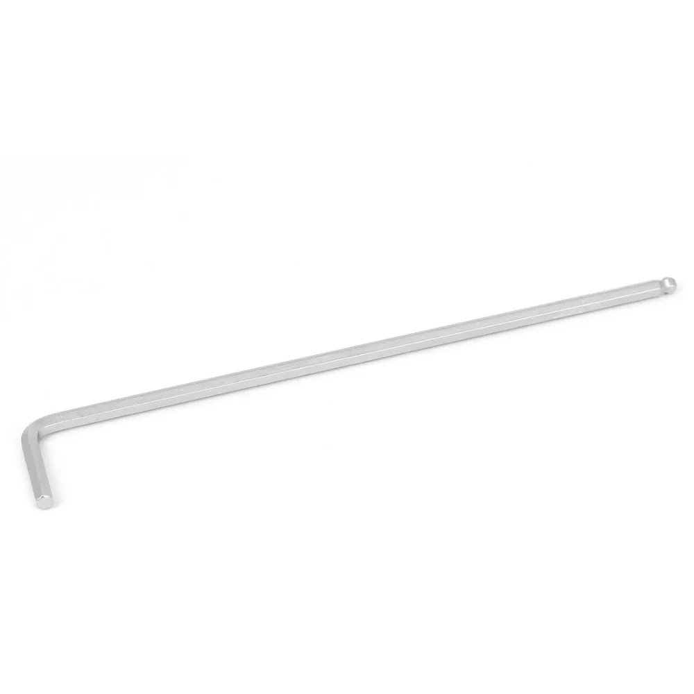 

UXCELL 3mm Head Extra Long L Shaped Ball Point Hex Key Wrench Hand Tool 126mm Length