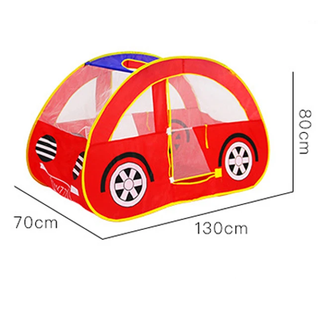 AAG детская игровая палатка, детский игровой домик, портативная игровая юрта для детей, для помещений, для улицы, Спортивная развивающая игрушка, палатка, Океанский шар, бассейн, яма 30 - Цвет: MAAG377-Car