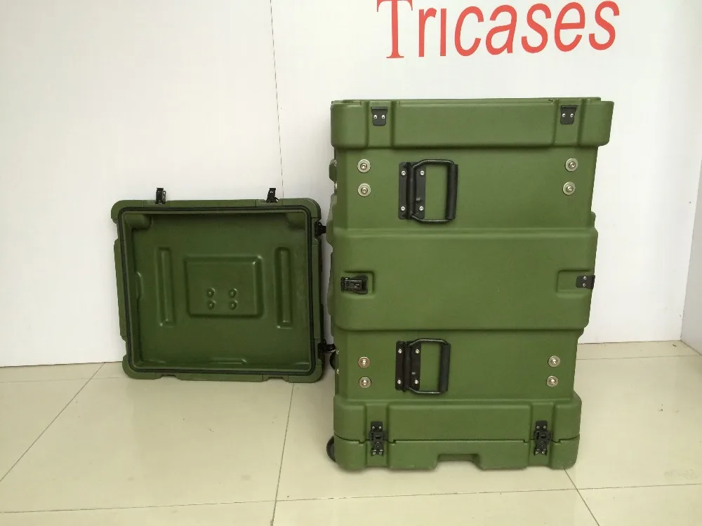 Tricases RU080 RU-Series 19'Rack Cases Shockproof Dustproof Watertight for communication equipment case Tricases RU080 RU-Series 19'Rack Cases Shockproof Dustproof Watertight for communication equipment case