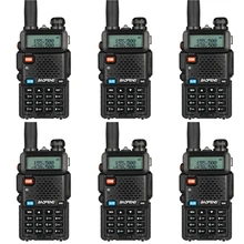 6 шт. BAOFENG UV-5R рация до 128 каналов fm-трансивер двухдиапазонный DTMF 128 каналов памяти 6 шт. BAOFENG UV-5R рация до 128 каналов fm-трансивер двухдиапазонный DTMF 128 каналов памяти