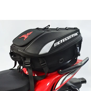 

1pcs Brand New Waterproof Motorcycle Tail Bag Multifunction Motorcycle Rear Seat Bag High Capacity Motorcycle Rider Backpack