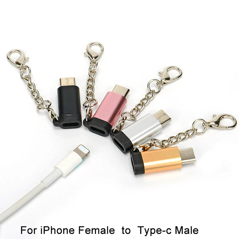 Зарядный кабель переходник типа c для iPhone с разъемом Мама К и папа зарядки