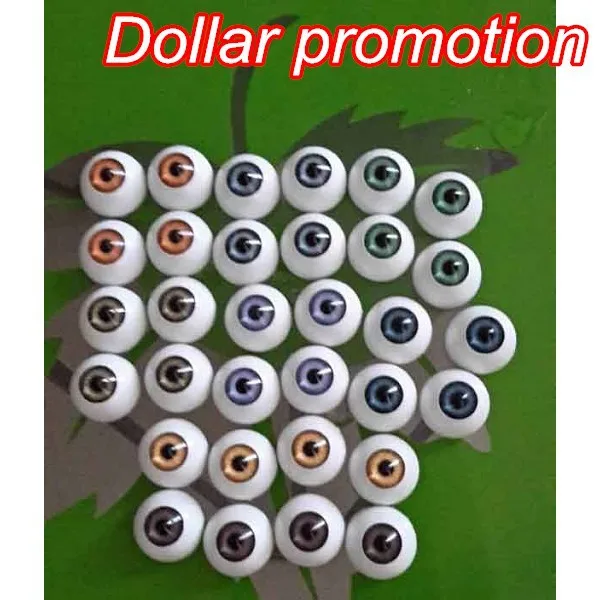 100 пар/лот 22 мм микс colorFREE полукруглый акрил REBORN глаза для кукол для Reborn/БЖД/OOAK глаза для кукол