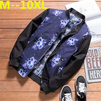 

Plus size 10XL 9XL 8XL 6XL 5XL 4XL brand clothing 2018 NEW Spring Winter Windbreaker Men Coat bomber jacket cotton coats men