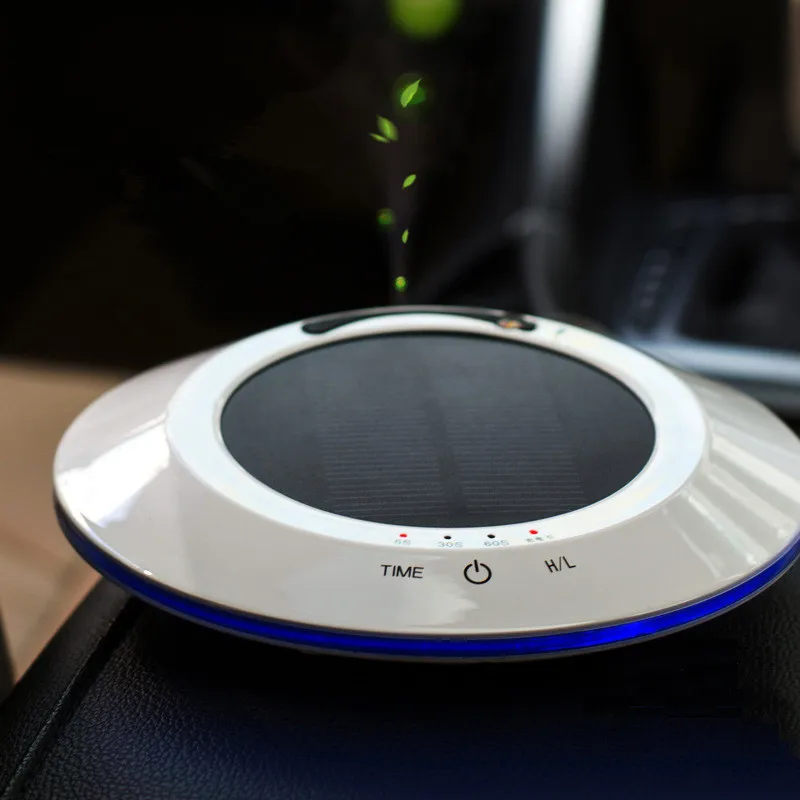 

Solar car air purifier in addition to formaldehyde car aromatherapy except odor dust humidification