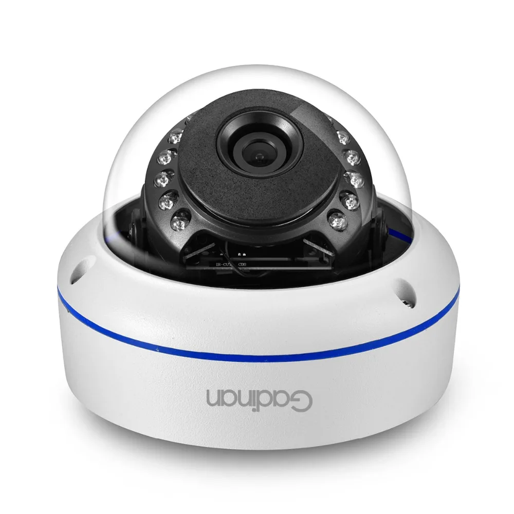 GADINAN Wifi камера Yoosee приложение ONVIF IP камера 2MP 1080P 720P микрофон аудио ночное видение Антивандальная SD карта наружная камера