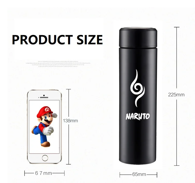 JAPANESS CARTOON Stainless Steel Thermos Cup Originality Portable Water Bottle Mug