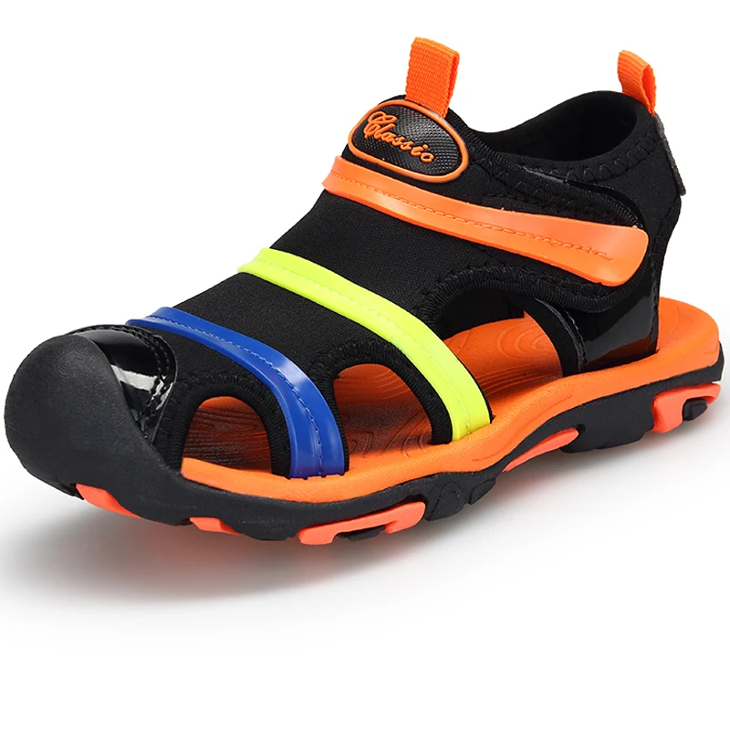 

Thick Sole Non-slip Soft Kids Sneakers Children Sandals Shoes Outdoor Boys Summer Water Shoes Pink Girls Sandals Beach Shoes Boy