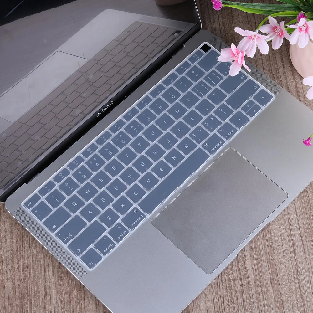 Redlai английская(США) клавиатура крышка облегающий рукав для MacBook Air 13 A1932 с retina fit Touch ID мягкая ТПУ клавиатура протектор