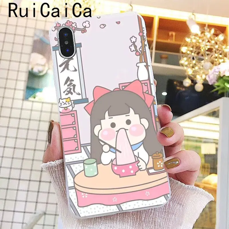 Japan ice cream girl Kawaii Japanese Pink Flowers