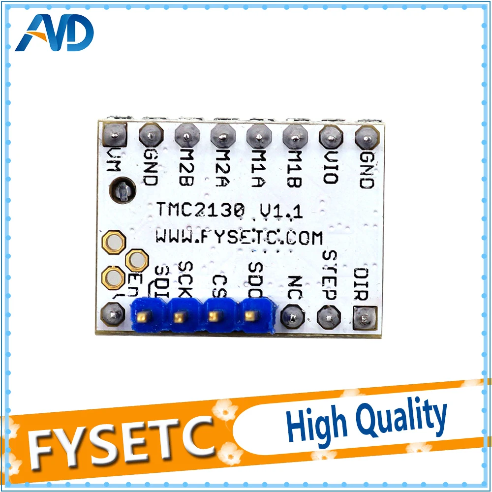 2X TMC2130 V1.1 Stepstick драйвер для шагового двигателя SPI с радиатором ультра тихий