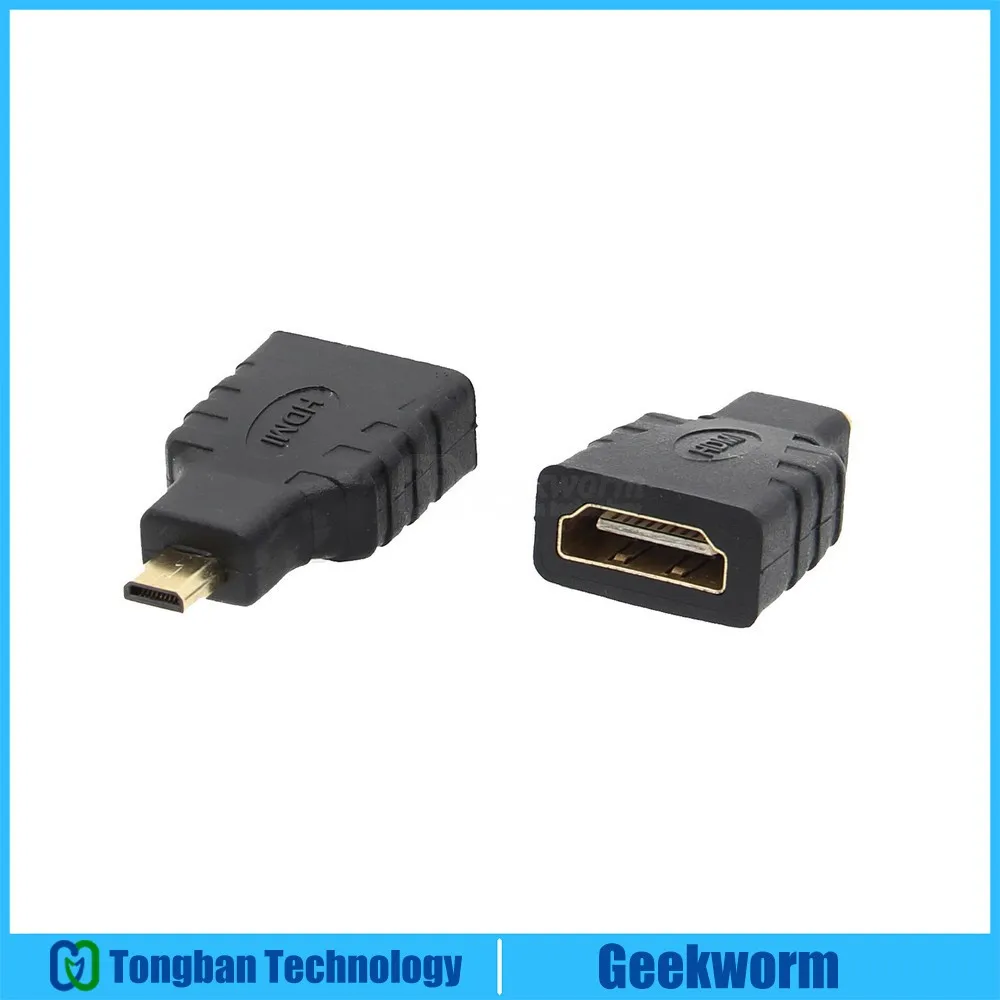 

Raspberry Pi 4 Micro HDMI Male to HDMI Female Adapter Extension Adapter Converter for Raspberry Pi 4(2pcs/Lot)