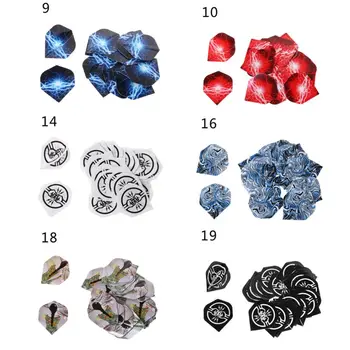 

New 30pcs Professional Darts Wing Tail Indoor Game Dart Flights PET Dart Accessories Top Quality