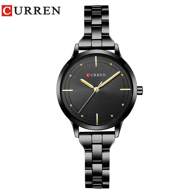 Special Price CURREN Women Watches Hot-Sale Female Clock Quartz Stainless-Steel Fashion Ladies Thin m6KxzMLE