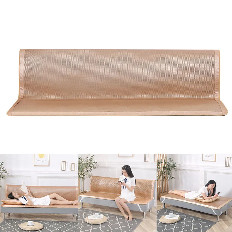 

Summer Foldable Sofa Mat Thicken Anti-slip Cool Healthy Eco-friendly Sofa Mat HG99