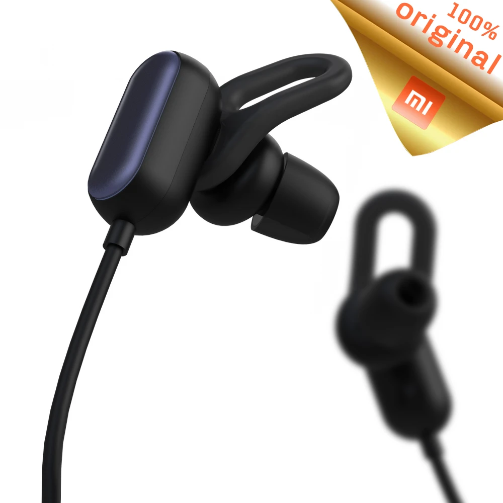 Eigenlijk kant Voorafgaan Original Xiaomi Sport Bluetooth Headset Youth Edition Bluetooth 4.1  Wireless Mi Earphones With Microphone Ipx4 Waterproof - Earphones &  Headphones - AliExpress