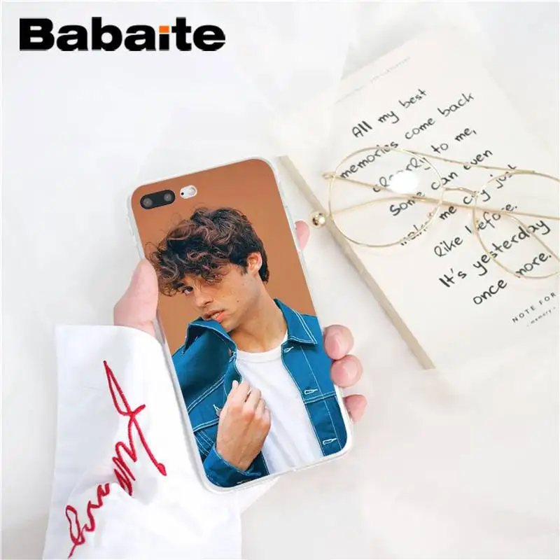 Babaite Noah Centineo пользовательский Фото мягкий чехол для телефона для iPhone 8 7 6 6S 6Plus X XS MAX 5 5S SE XR 10 11 11pro 11promax