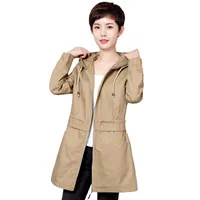Spring-Women-Windbreaker-2017-Autumn-New-Medium-Long-Hooded-Cotton-Trench-Coats-Female-Casual-Tops-Plus