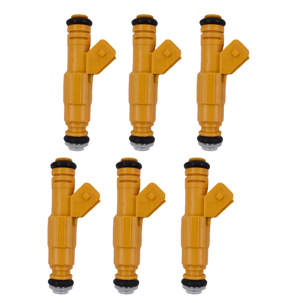 

Set of 6 Fuel Injectors For 87-98 JEEP 4.0L Replace 0280155710 0280155700 NEW
