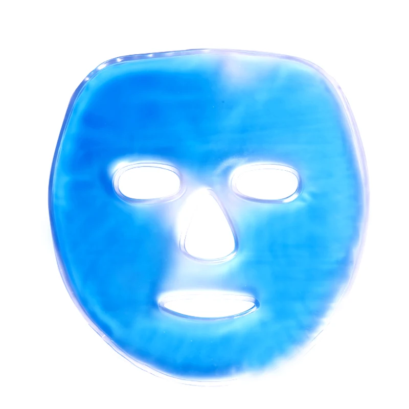 1 шт., холодная гелевая маска для глаз, ледяной компресс, Синяя Маска для всего лица, охлаждающая маска, облегчающая усталость, расслабляющая подушечка с холодным пакетом, Faicial Care - Цвет: Face